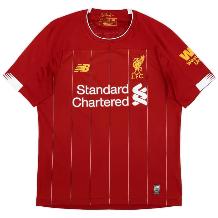 2019-20 Liverpool Home Shirt Virgil #4 - 8/10 - (S)