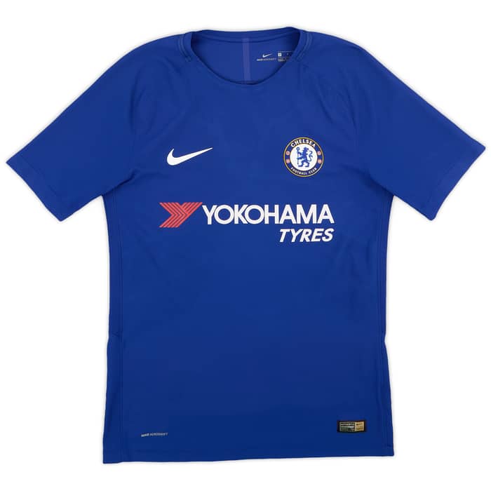 2017-18 Chelsea Authentic Home Shirt Kante #7 - 8/10 - (S)