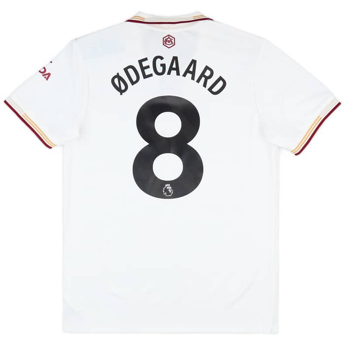 2025-26 Arsenal Authentic Third Shirt Odegaard #8