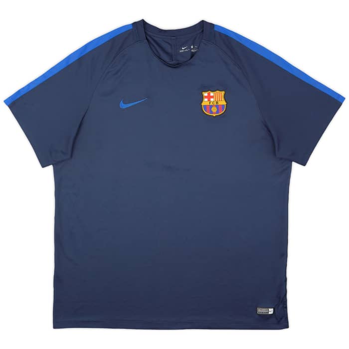 2016-17 Barcelona Nike Training Shirt - 8/10 - (XXL)