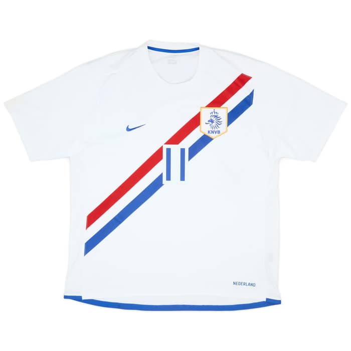 2006-08 Netherlands Away Shirt Robben #11 (XXL)