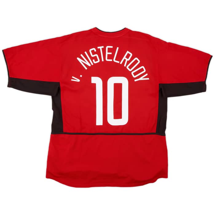2002-04 Manchester United Home Shirt v.Nistelrooy #10 - 7/10 - (XXL)