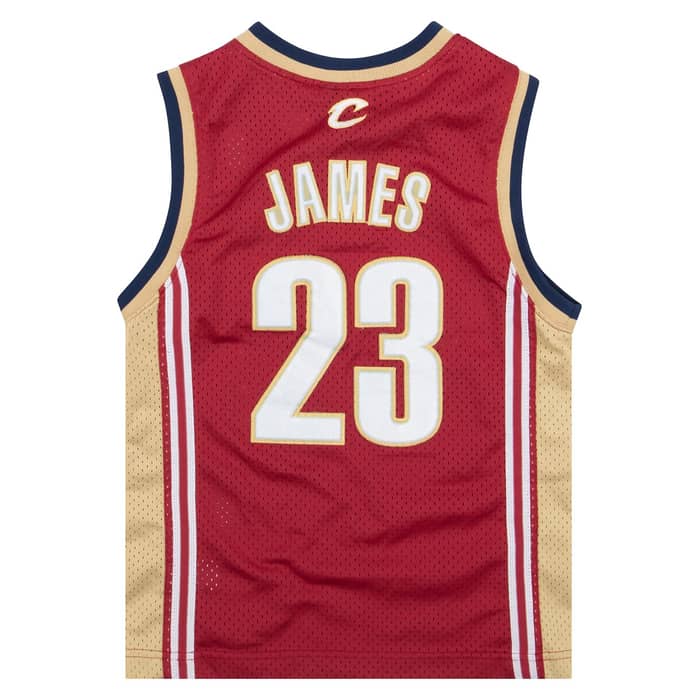 2003-04 Cleveland Cavaliers James #23 Nike Swingman Jersey (Away) Y