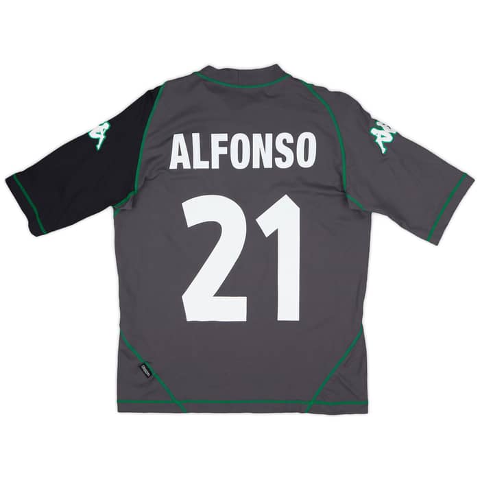 2003-04 Real Betis Third Shirt Alfonso #21 - 9/10 - (XL)