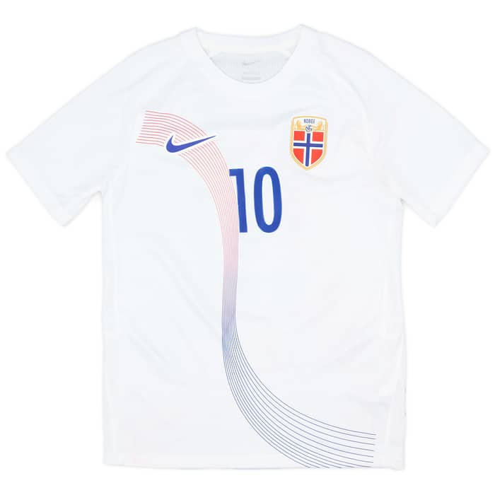 2022-23 Norway Away Shirt Ødegaard #10 - 8/10 - (S)