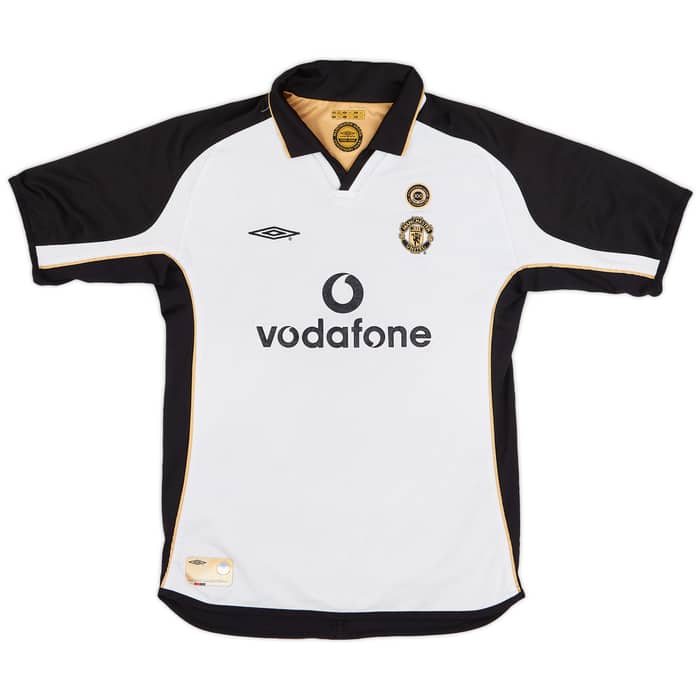 2001-02 Manchester United Centenary Away/Third Shirt - 6/10 - (L.Boys)