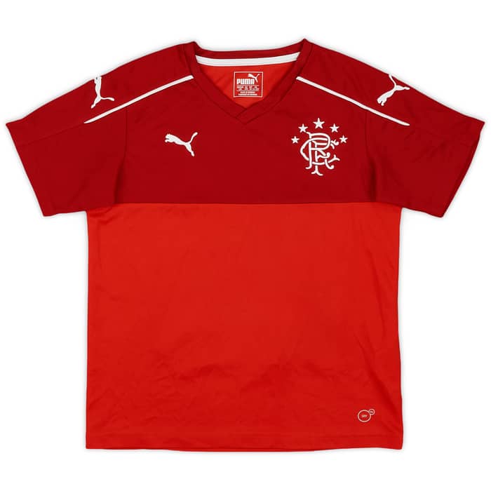 2017-18 Rangers Away Shirt Cummings #26 - 9/10 - (M.Boys)