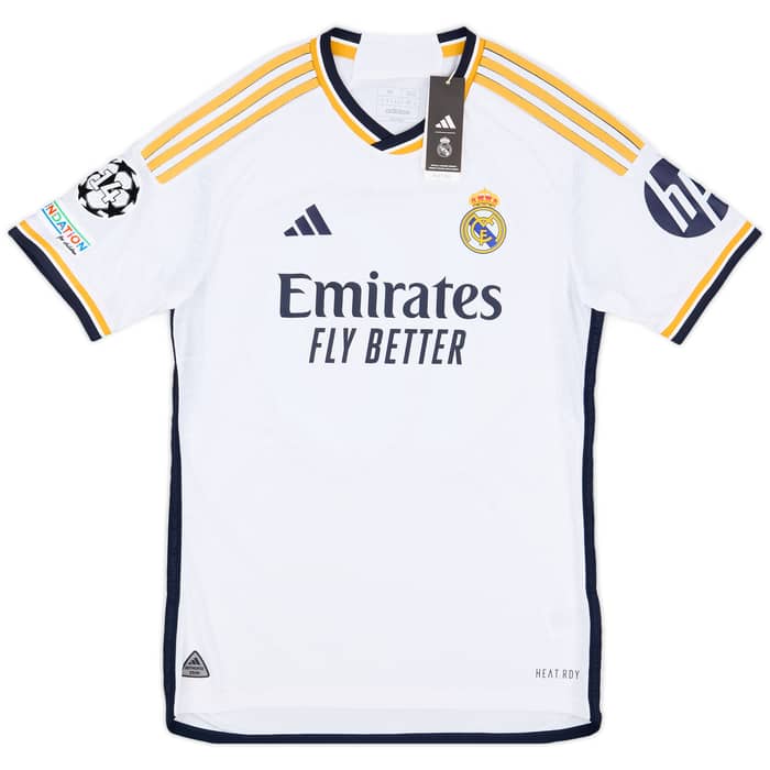 2023-24 Real Madrid Authentic Home CL Shirt Modric #10 (M)