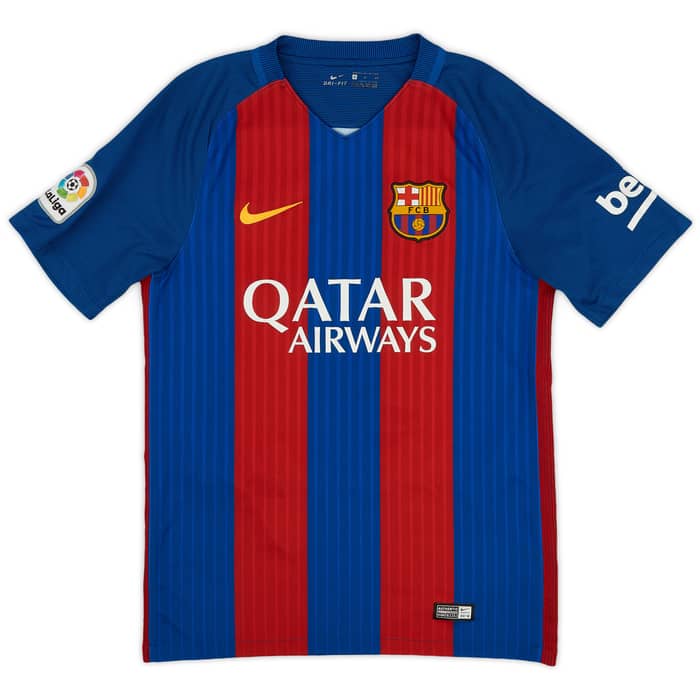 2016-17 Barcelona Home Shirt Messi #10 - 8/10 - (S)