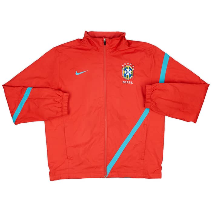 2012-13 Brazil Nike Track Jacket - 6/10 - (L)