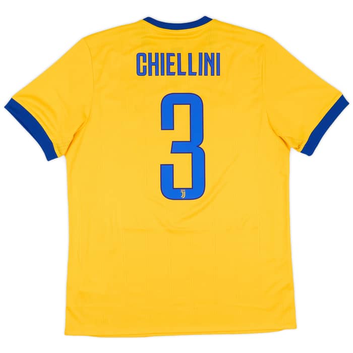 2017-18 Juventus Away Shirt Chiellini #3 - 8/10 - (L)