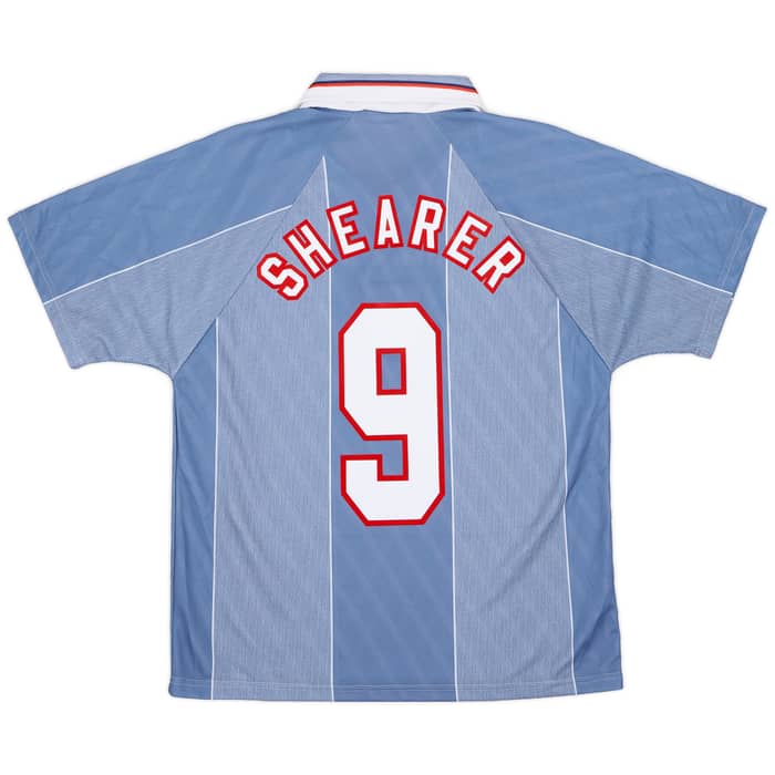 1996-97 England Away Shirt Shearer #9 - 9/10 - (M)