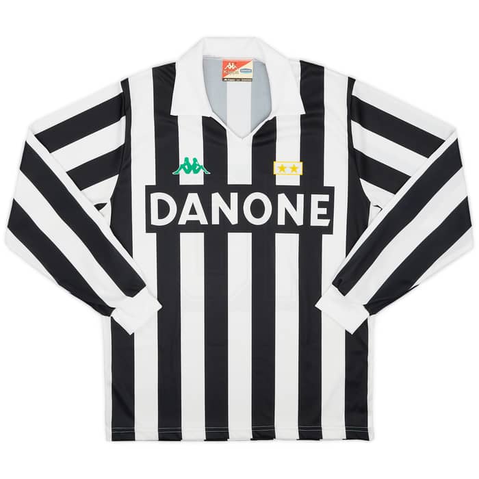 1992-94 Juventus Home L/S Shirt #10 - 8/10 - (L)