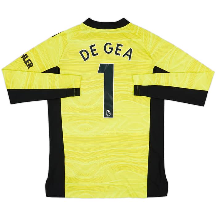2021-22 Manchester United GK Shirt De Gea #1 - 10/10 - (XL.Boys)