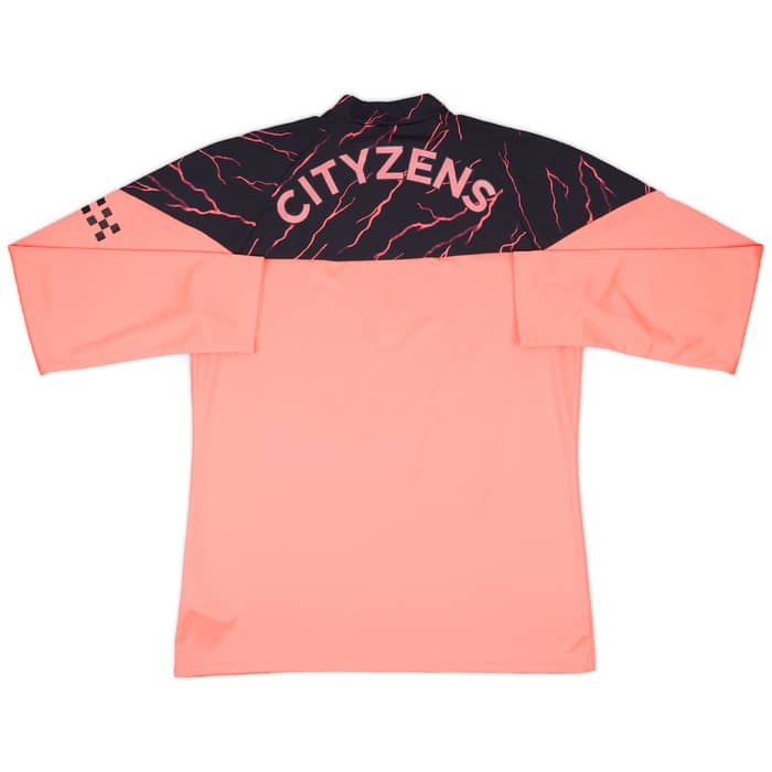 2023-24 Manchester City Player Issue 1/4 Zip Training Top # - 9/10 - (XL)