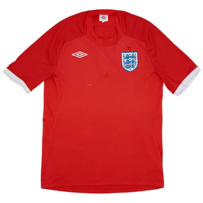 2010-11 England Away Shirt Carragher #18 - 5/10 - (M)
