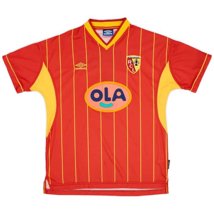 1999-00 Lens Home Shirt Blanchard #5 - 8/10 - (XL)