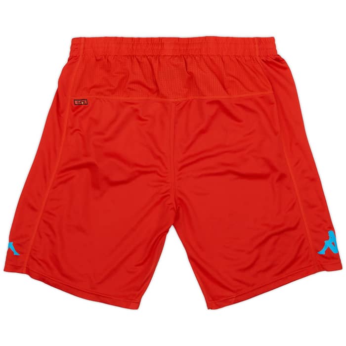 2016-17 Napoli Player Issue Training Shorts # - 6/10