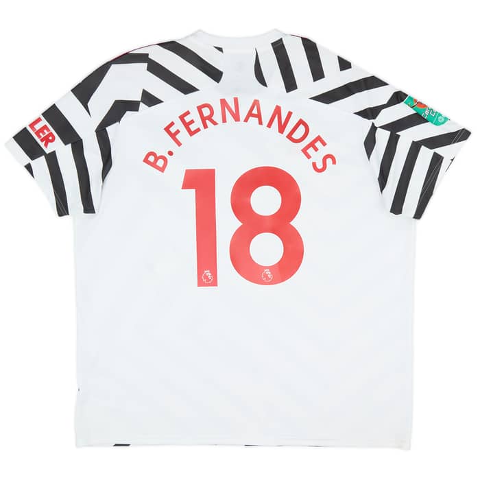 2020-21 Manchester United Third Shirt B.Fernandes #18 - 6/10 - (XXL)