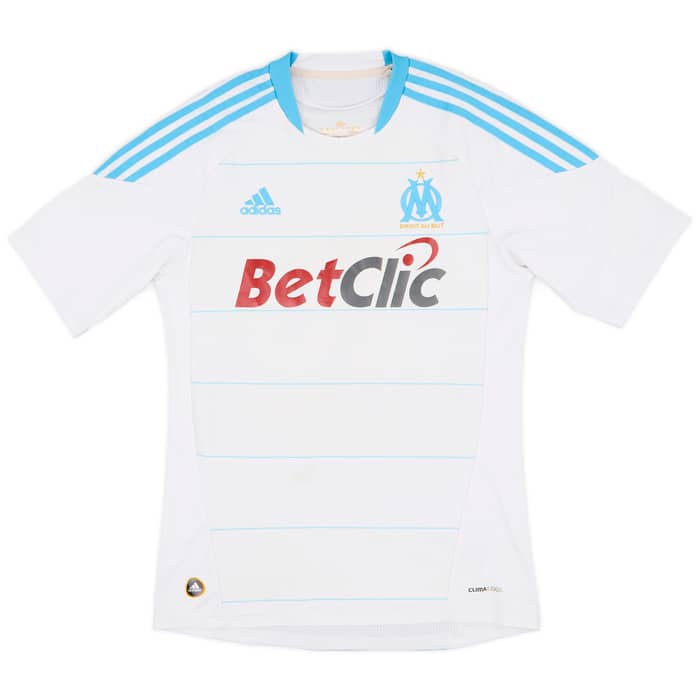2010-11 Olympique Marseille Home Shirt Gignac #10 - 6/10 - (M)