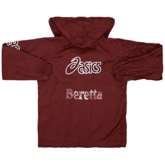 2005-06 Torino Asics 1/4 Zip Rain Jacket - 6/10 - (M.Boys)