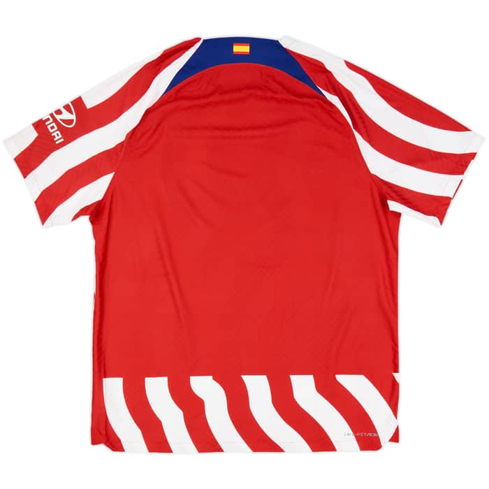 2022-23 Atletico Madrid Authentic Home Shirt (XL)