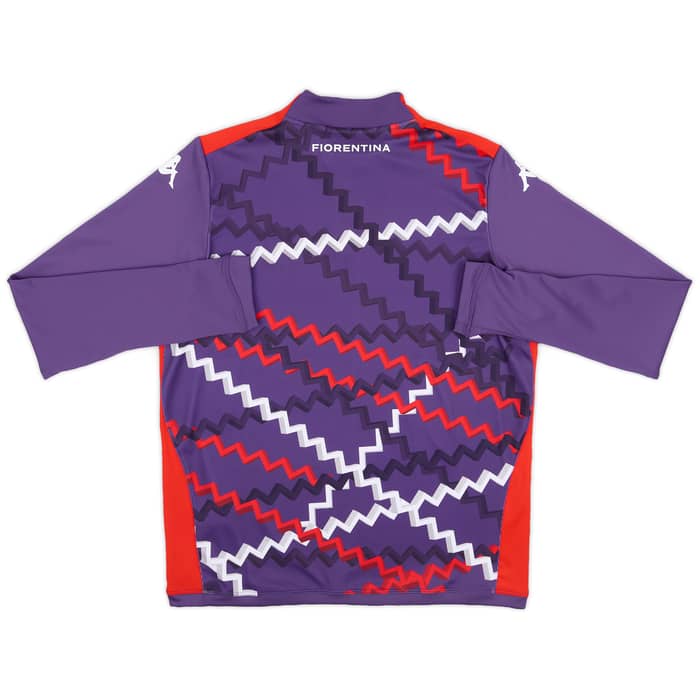 2024-25 Fiorentina Kappa 1/4 Zip Pre-Match Top