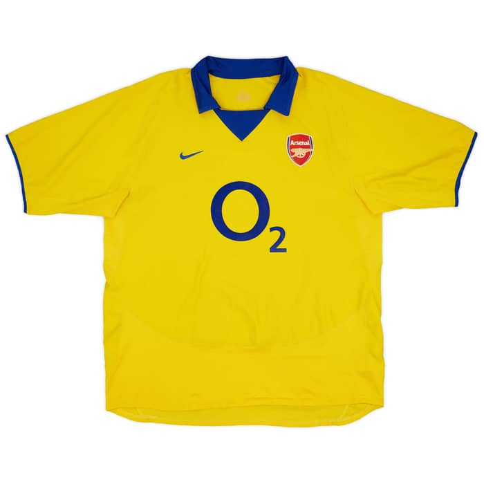 2003-05 Arsenal Away Shirt Bergkamp #10 - 5/10 - (XL)