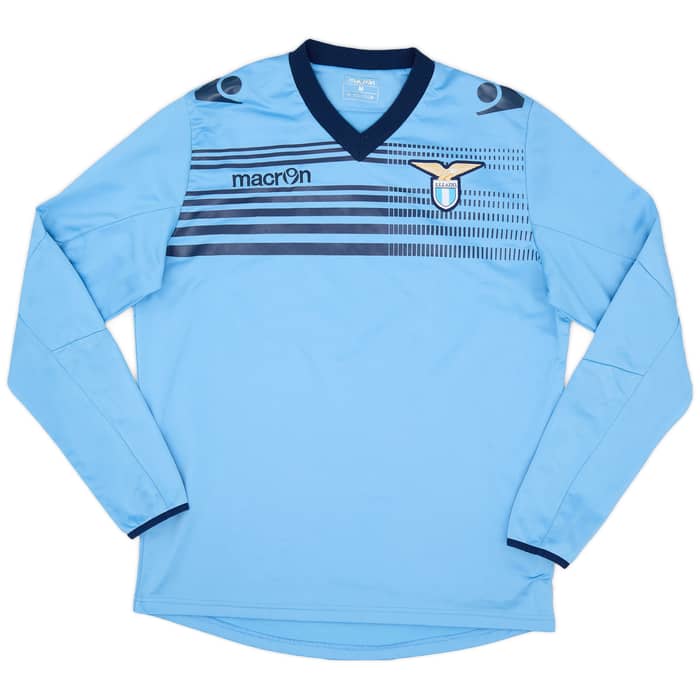 2014-15 Lazio Macron Training L/S Shirt - 9/10 - (M)