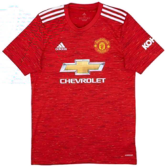 2020-21 Manchester United Home Shirt B.Fernandes #18 - 10/10 - (M)