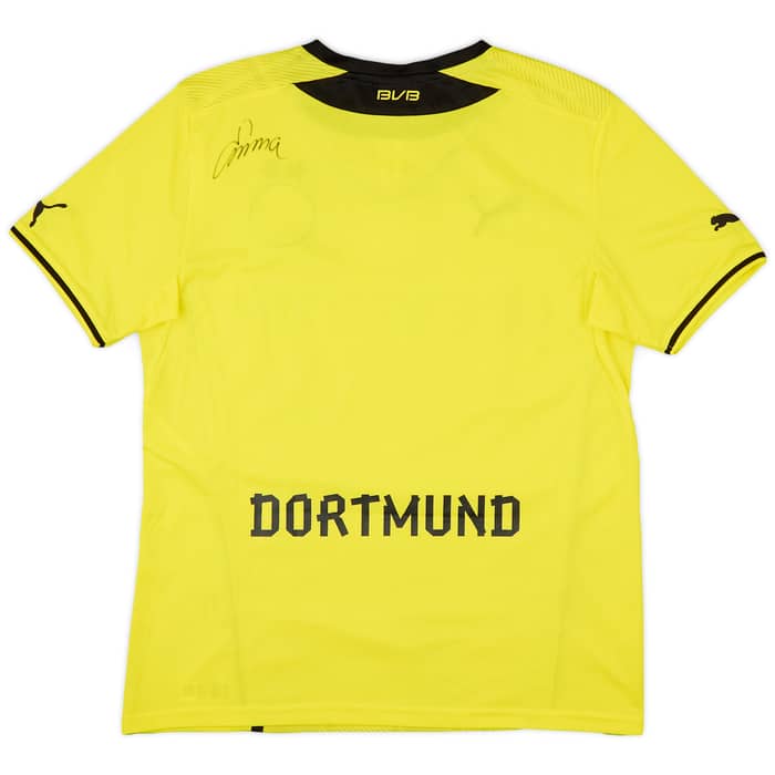 2013-14 Borussia Dortmund Signed Home Shirt - 8/10 - (M)