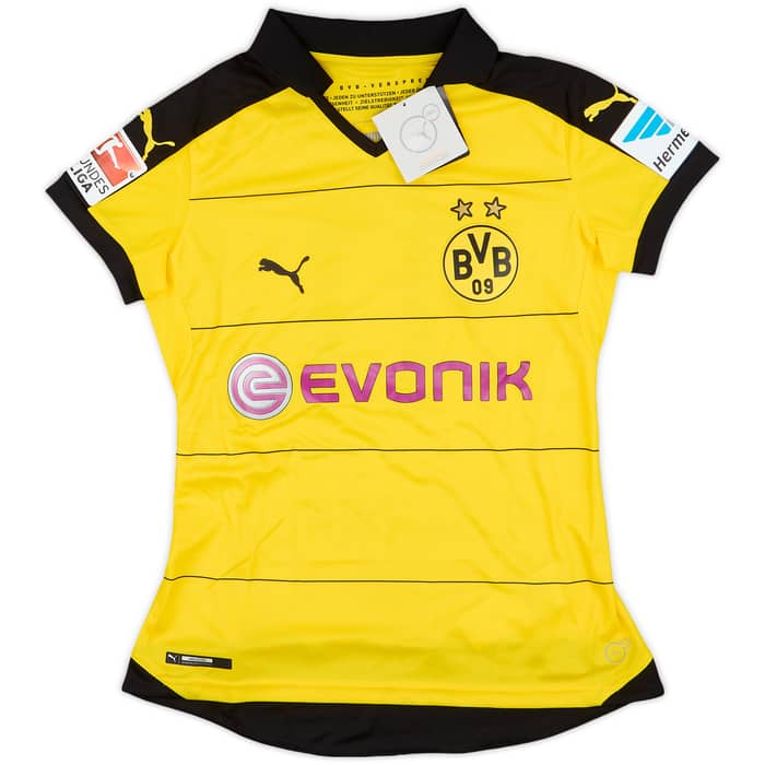 2015-16 Borussia Dortmund Home Shirt Reus #11 (Women's XS)