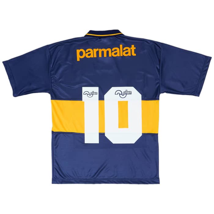 1994-95 Boca Juniors Olan Reissue Home Shirt #10 (Maradona)