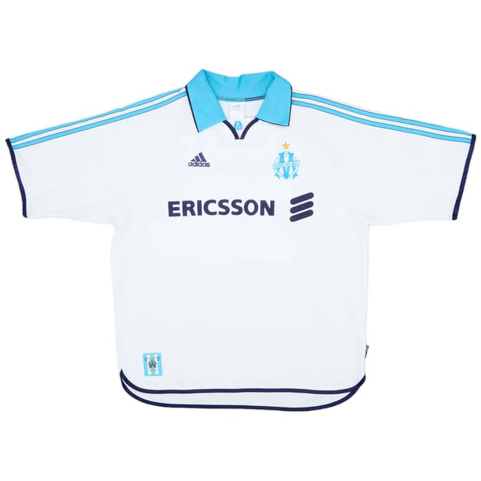 1998-99 Olympique Marseille Home Shirt Gallas #23 - 9/10 - (XL)