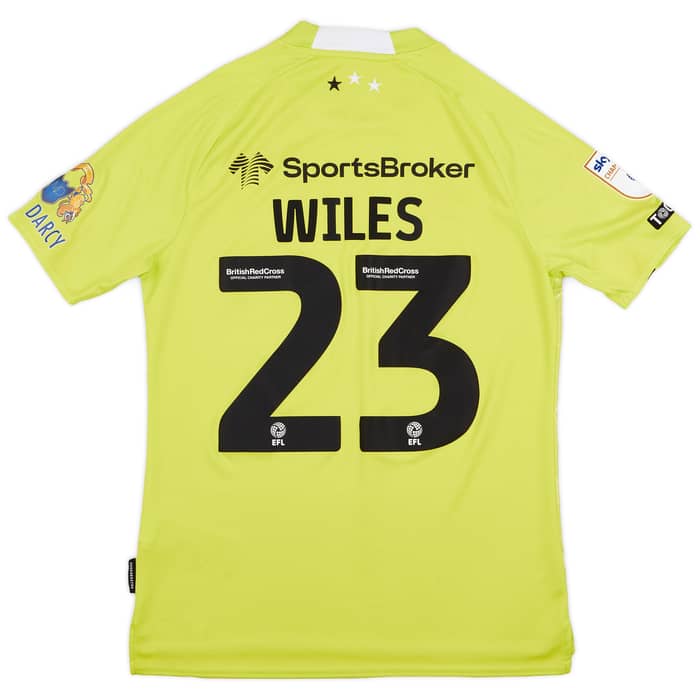 2023-24 Huddersfield Match Issue Away Shirt Wiles #23