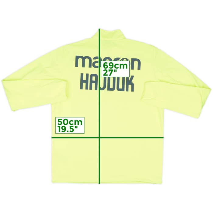 2022-23 Hajduk Split Macron 1/4 Zip Drill Top (S)