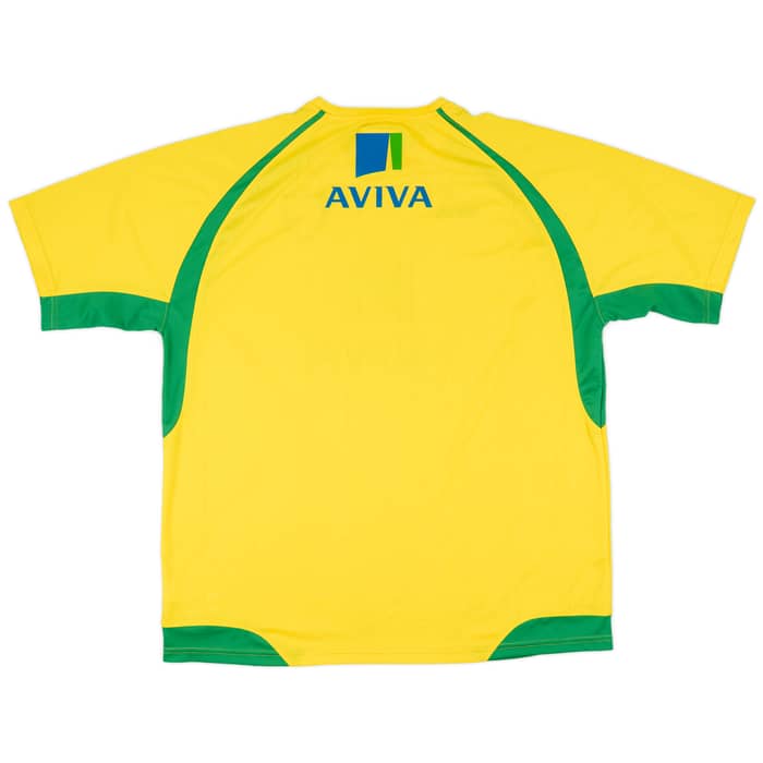 2010-11 Norwich Home Shirt - 8/10 - (XXL)
