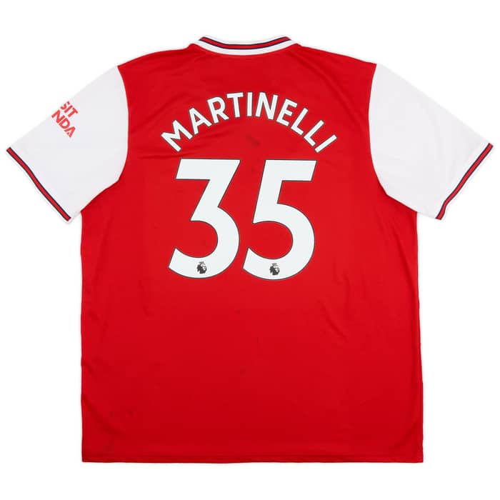2019-20 Arsenal Home Shirt Martinelli #35 - 6/10 - (XXL)