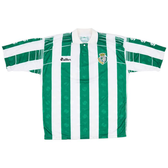 1999-00 Vitória de Setúbal Match Worn Home Shirt Mamede #6