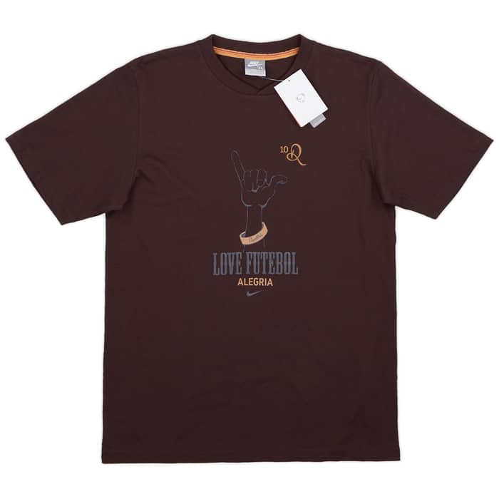 2006-07 Nike Ronaldinho R10 Tee - 9/10 - (XL.Kids)