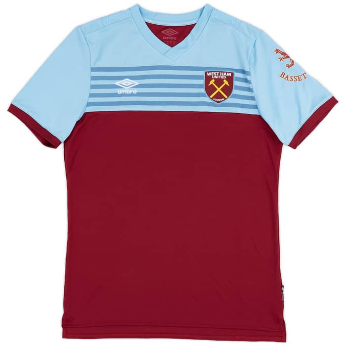 2019-20 West Ham Player Issue Home Shirt Masuaku #26