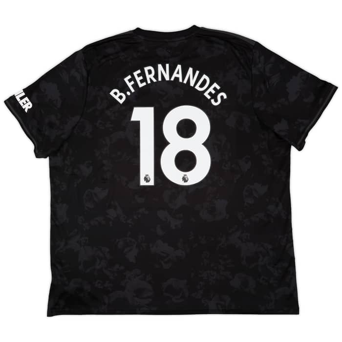 2019-20 Manchester United Third Shirt B.Fernandes #18 - 8/10 - (3XL)