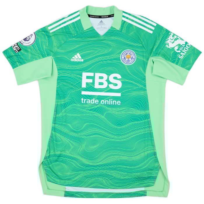 2021-22 Leicester Match Issue GK Shirt Ward #12