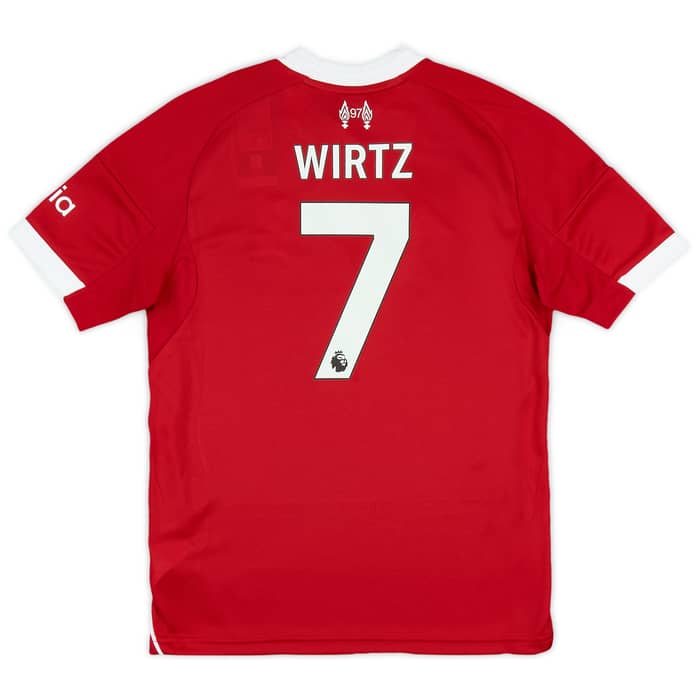2025-26 Liverpool Home Shirt Wirtz #7 (KIDS)