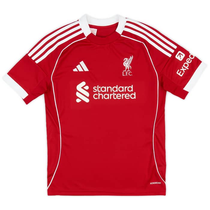2025-26 Liverpool Home Shirt Wirtz #7 (KIDS)