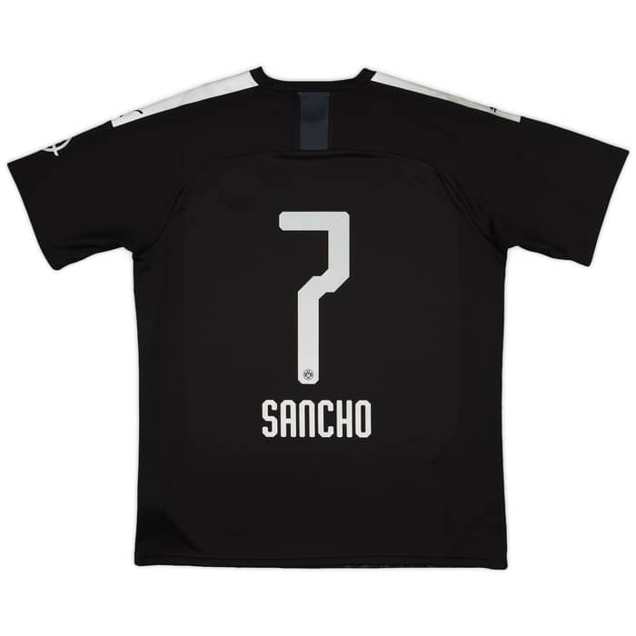 2019-20 Borussia Dortmund Away Shirt Sancho #7 - 10/10 - (L)