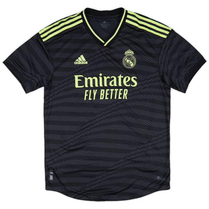 2022-23 Real Madrid Authentic Third Shirt (M)