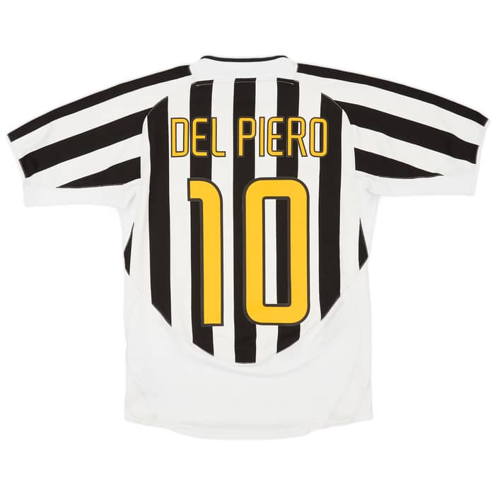 2003-04 Juventus Home Shirt Del Piero #10 - 6/10 - (S)