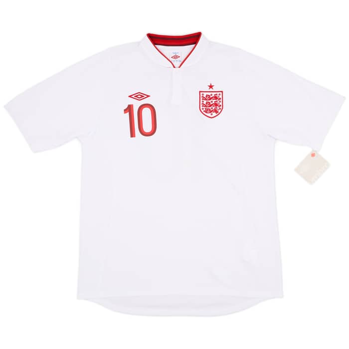 2012-13 England Home Shirt Rooney #10 (XL)