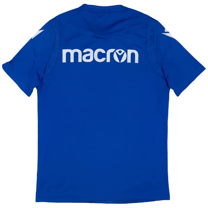 2020-21 Scunthorpe United Player Issue Macron Training Shirt #24 - 6/10 - (L)